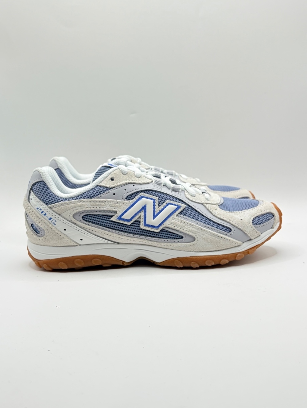 New Balance 204L Grey‎ Blue Lifestyle Sneakers, Women's Size 6